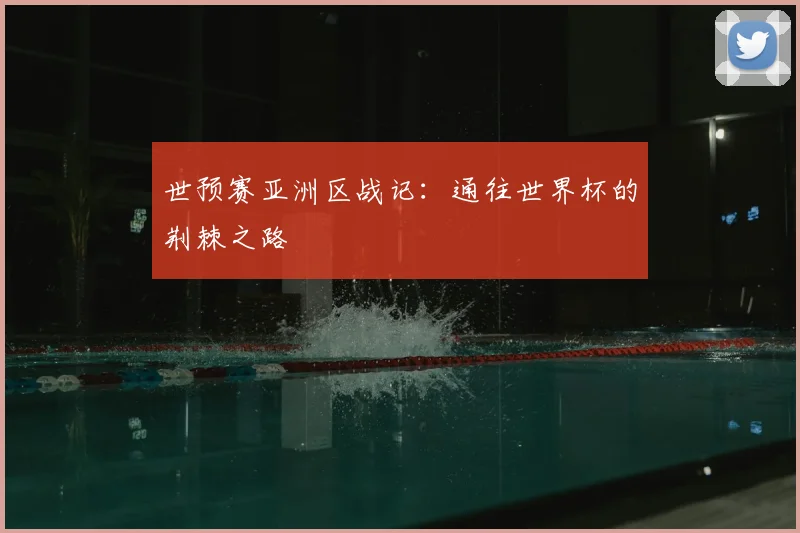 世预赛亚洲区战记：通往世界杯的荆棘之路