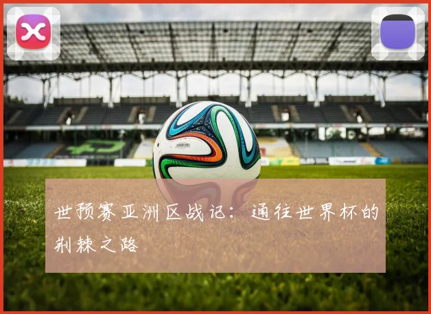 世预赛亚洲区战记：通往世界杯的荆棘之路